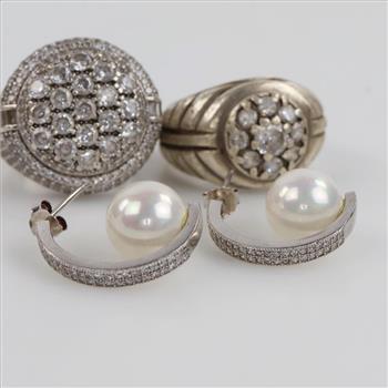 Silver Jewelry, 4 Pieces