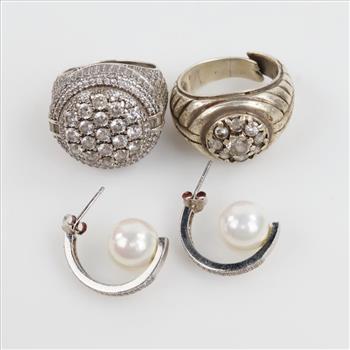 Silver Jewelry, 4 Pieces