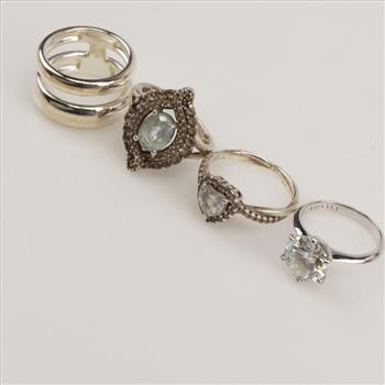 Silver Jewelry, 4 Pieces