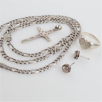Silver Jewelry, 5 Pieces