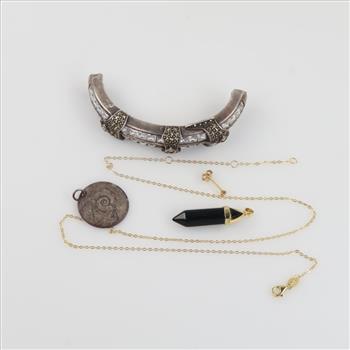 Silver Jewelry, 5 Pieces