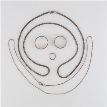 Silver Jewelry, 5 Pieces