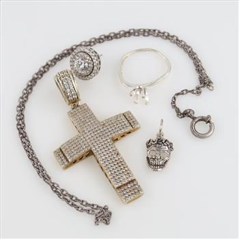 Silver Jewelry, 5 Pieces