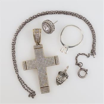 Silver Jewelry, 5 Pieces
