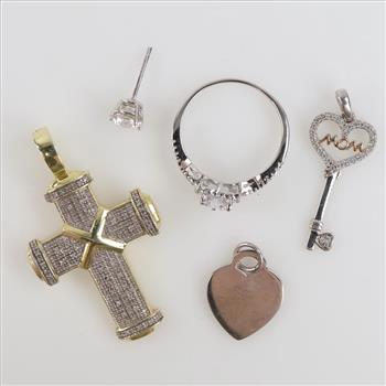 Silver Jewelry, 5 Pieces