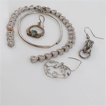 Silver Jewelry, 5 Pieces