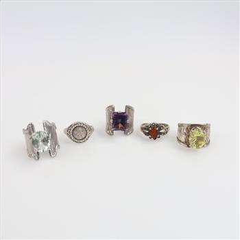 Silver Jewelry, 5 Pieces