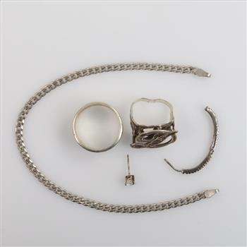 Silver Jewelry, 5 Pieces
