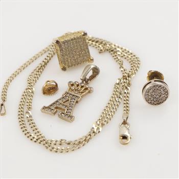Silver Jewelry, 5 Pieces