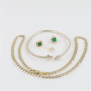 Silver Jewelry, 5 Pieces