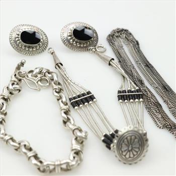 Silver Jewelry, 5 Pieces