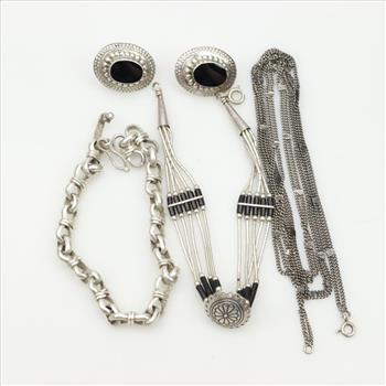 Silver Jewelry, 5 Pieces