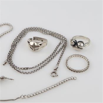 Silver Jewelry, 5 Pieces