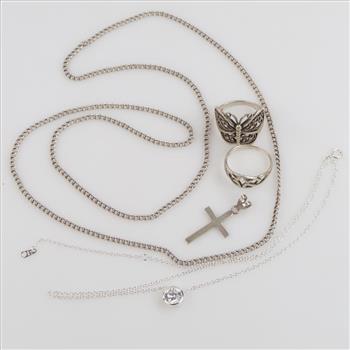 Silver Jewelry, 5 Pieces