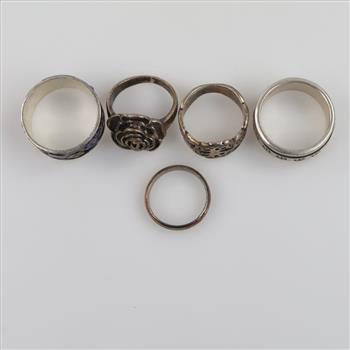 Silver Jewelry, 5 Pieces