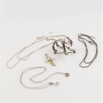 Silver Jewelry, 5 Pieces