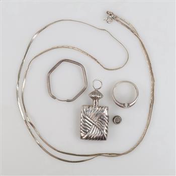 Silver Jewelry, 5 Pieces