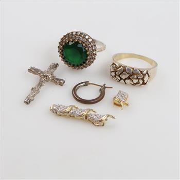 Silver Jewelry, 6 Pieces