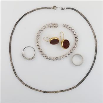 Silver Jewelry, 6 Pieces