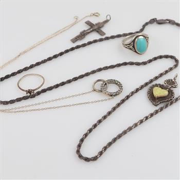 Silver Jewelry, 6 Pieces