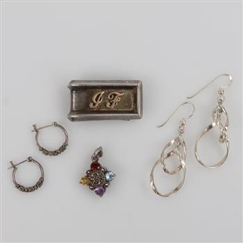 Silver Jewelry, 6 Pieces