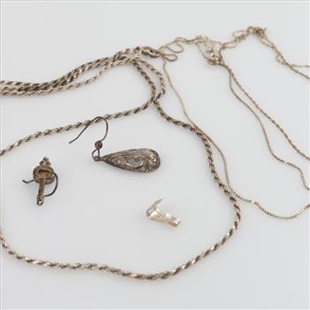 Silver Jewelry, 6 Pieces