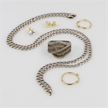 Silver Jewelry, 6 Pieces