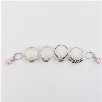 Silver Jewelry, 6 Pieces