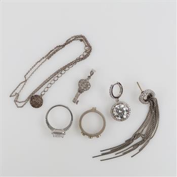Silver Jewelry, 6 Pieces