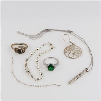 Silver Jewelry, 6 Pieces