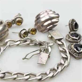 Silver Jewelry, 6 Pieces
