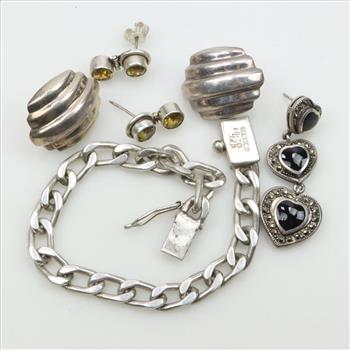 Silver Jewelry, 6 Pieces