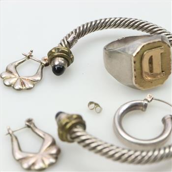 Silver Jewelry, 6 Pieces