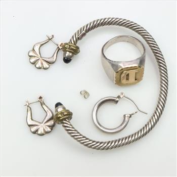 Silver Jewelry, 6 Pieces