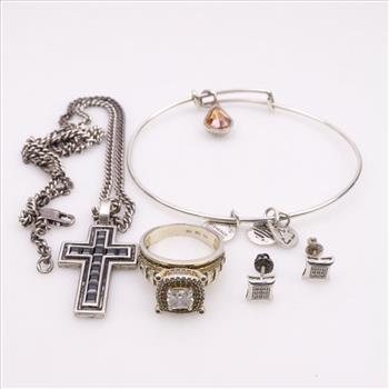 Silver Jewelry, 6 Pieces