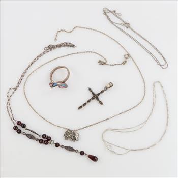Silver Jewelry, 6 Pieces