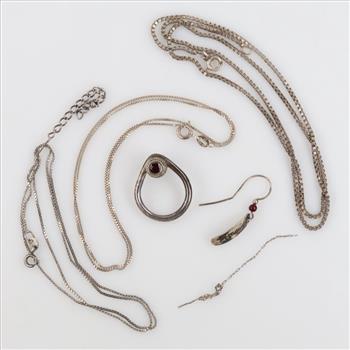 Silver Jewelry, 6 Pieces