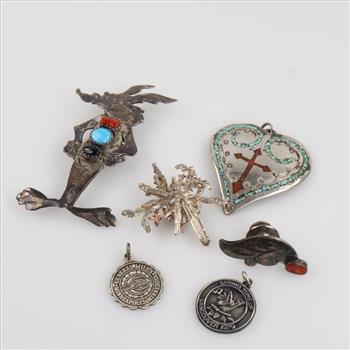 Silver Jewelry, 6 Pieces