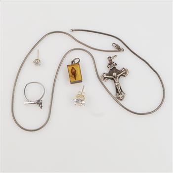 Silver Jewelry, 6 Pieces