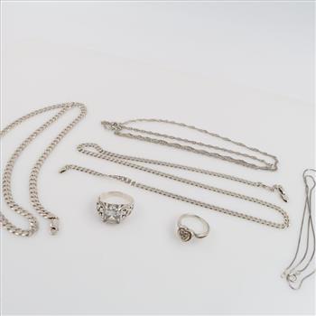 Silver Jewelry, 6 Pieces