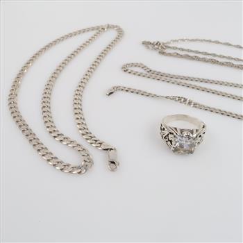 Silver Jewelry, 6 Pieces