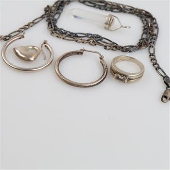 Silver Jewelry, 6 Pieces