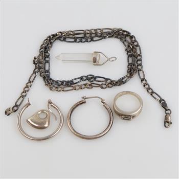 Silver Jewelry, 6 Pieces
