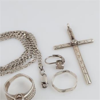 Silver Jewelry, 6 Pieces
