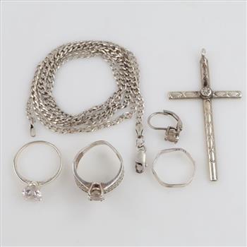 Silver Jewelry, 6 Pieces
