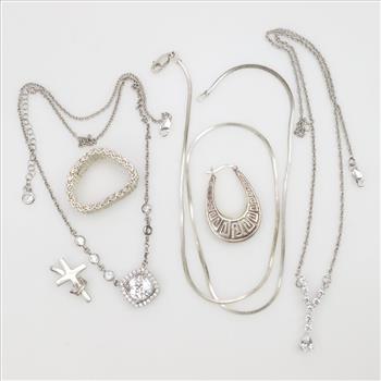 Silver Jewelry, 6 Pieces