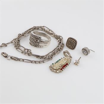 Silver Jewelry, 6 Pieces