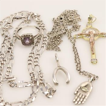 Silver Jewelry, 6 Pieces