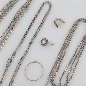 Silver Jewelry, 6 Pieces