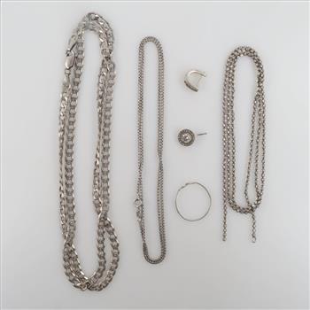 Silver Jewelry, 6 Pieces